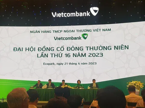 Vietcombank: Đặt mục tiêu lợi nhuận tăng tối thiểu 15%, lên gần 43 nghìn tỷ đồng trong năm nay