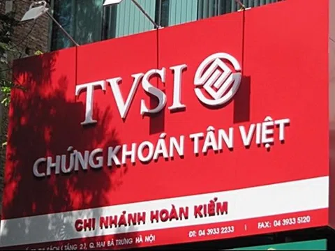 Chứng khoán Tân Việt TVSI bị đưa vào diện kiểm soát đặc biệt