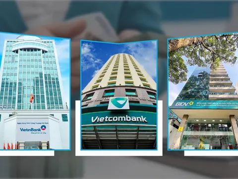 Vietcombank, VietinBank và BIDV lãi 2 tỷ USD trong nửa đầu năm