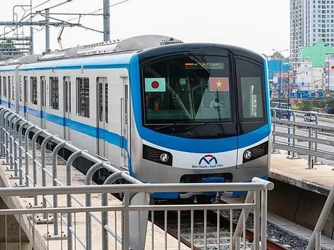 Tuyến Metro số 1 TP. HCM vận hành từ ngày 1/7 với 7 đoàn tàu