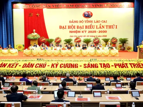 Khai mạc Đại hội đại biểu Đảng bộ tỉnh Lào Cai lần thứ I, nhiệm kỳ 2025 - 2030