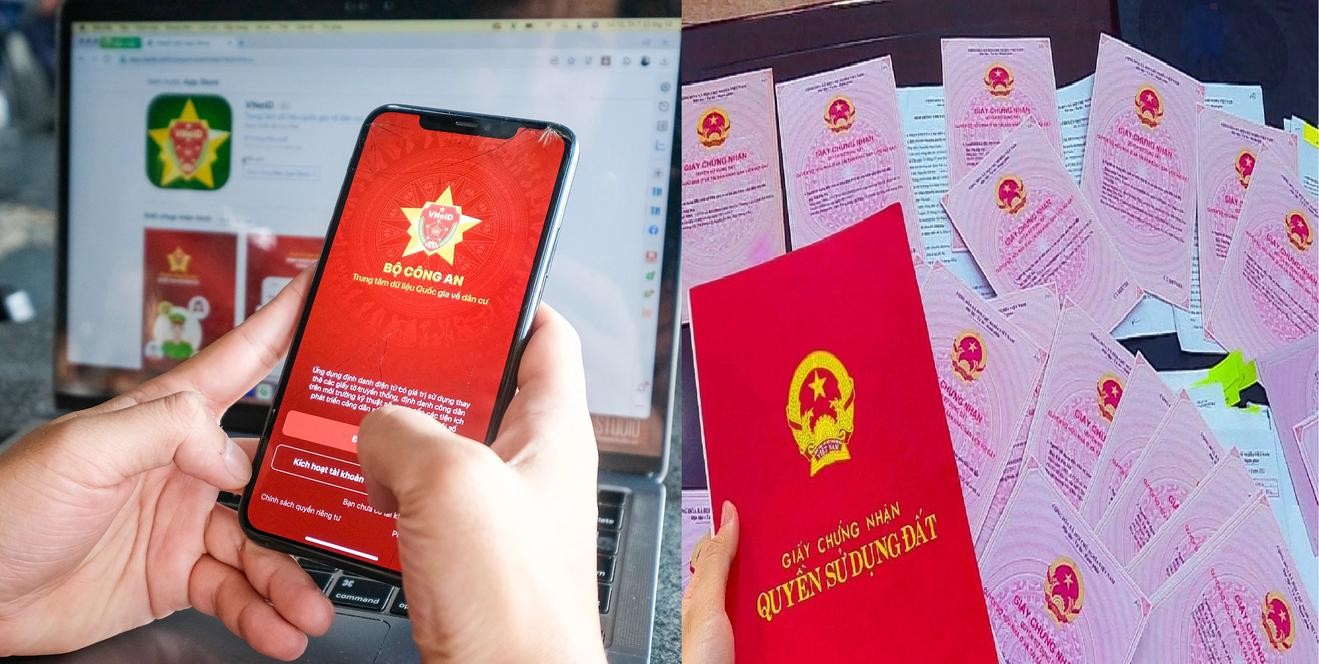 Đã có thể nộp sổ đỏ trên VNeID để 'làm sạch' dữ liệu đất đai