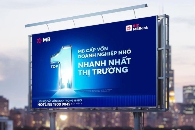 MB cho vay doanh nghiệp nhỏ nhất thị trường theo MIBRAND