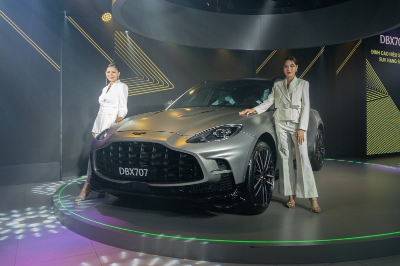 Siêu SUV nhanh nhất Aston Martin DBX707 chính thức ra mắt Việt Nam