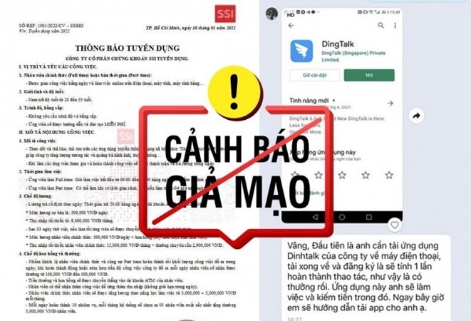 Cảnh báo 16 trang web giả mạo lừa đảo giao dịch chứng khoán