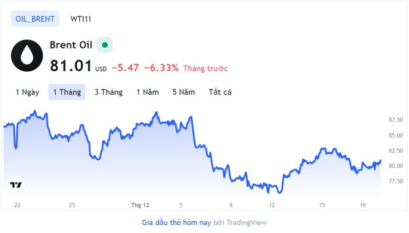 Giá xăng dầu hôm nay 20/12: Cập nhật giá xăng dầu trong nước, quốc tế