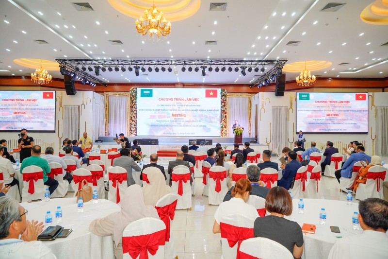 Đoàn doanh nghiệp Saudi Arabia tìm cơ hội đầu tư tại Hải Phòng