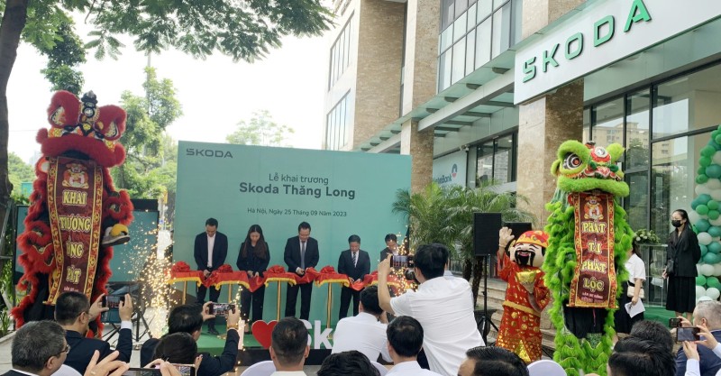 Khai trương đại lý ô tô Skoda 4S đầu tiên tại Việt Nam