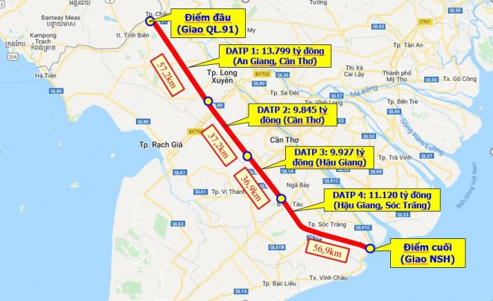 Thị trường bất động sản Châu Đốc chuyển mình đón sóng hạ tầng