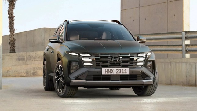 Lộ diện hình ảnh Hyundai Tucson 2025, thiết kế hoàn toàn mới