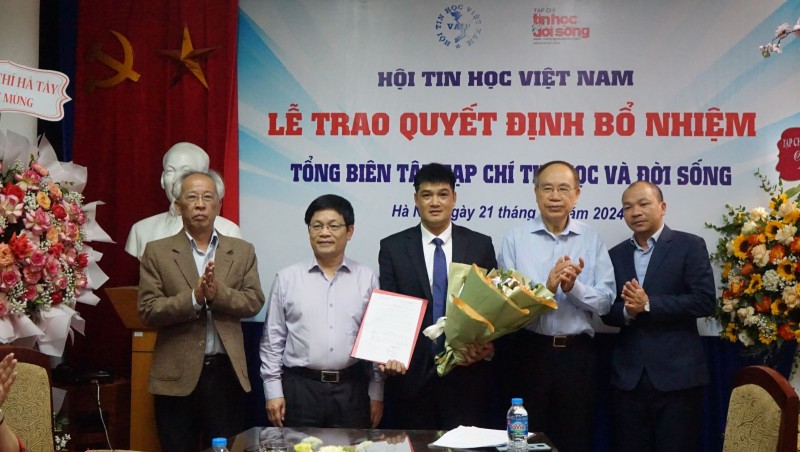 Ths.Đinh Duy Hợi giữ chức Tổng Biên tập Tạp chí Tin học và Đời sống