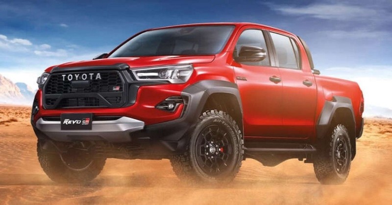 Toyota Hilux GR Sport 2024 ra mắt tại Thái Lan