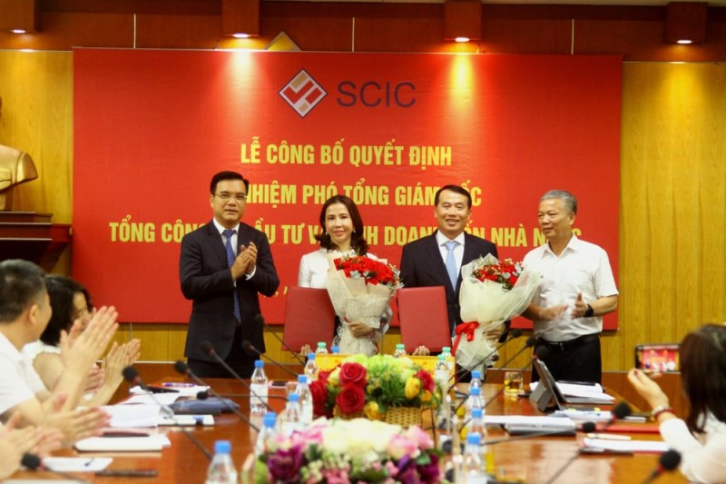 SCIC có 2 Phó Tổng Giám đốc mới