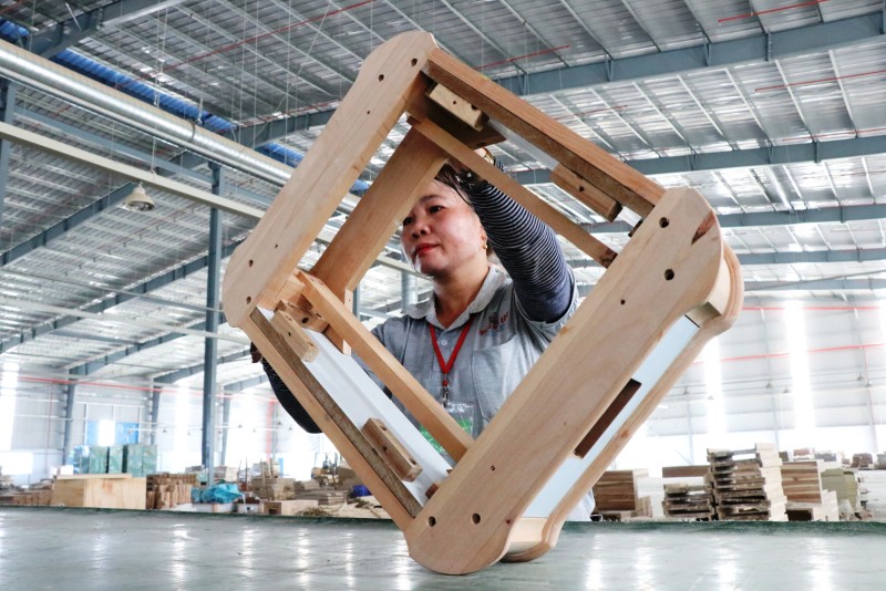 Xuất khẩu gỗ và sản phẩm gỗ tăng trưởng ngoạn mục