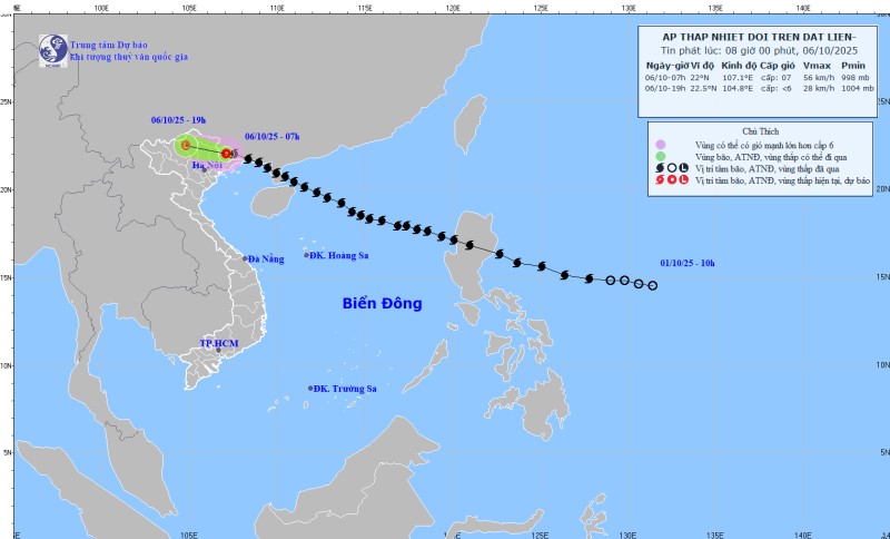 Bão Matmo đi sâu vào đất liền Trung Quốc, suy yếu thành áp thấp nhiệt đới
