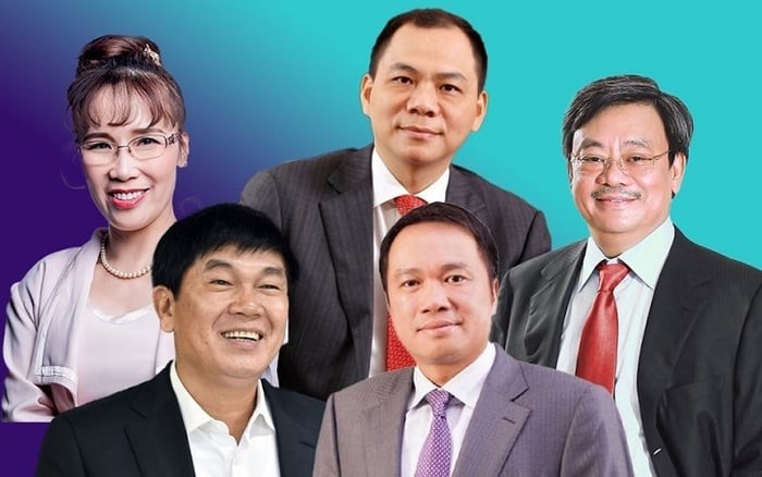 Các tỷ phú Việt đồng loạt gia tăng tài sản trong năm 2025