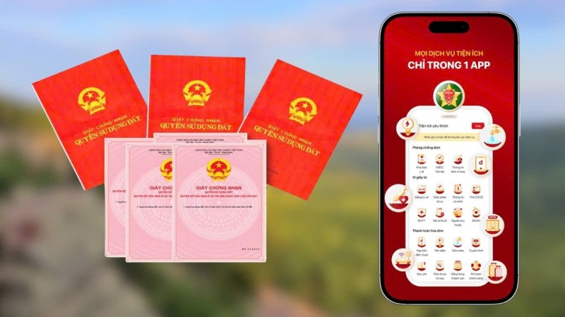 Sổ đỏ bắt đầu hiển thị trên VNeID, người dân có thể tra cứu