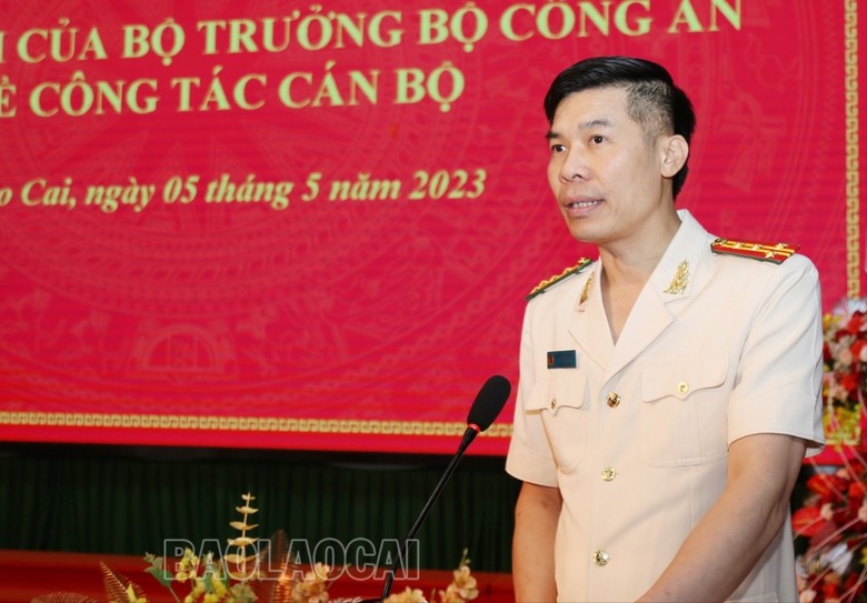 Lào Cai có Giám đốc Công an mới