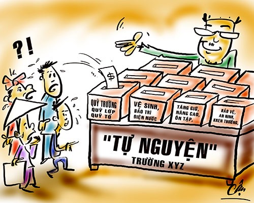 Những khoản thu đầu năm học khiến phụ huynh "phát hoảng"
