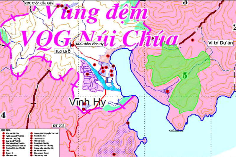 Thành viên BIM Group muốn lấy gần 12ha rừng tại Vườn quốc gia Núi Chúa để làm khu nghỉ dưỡng