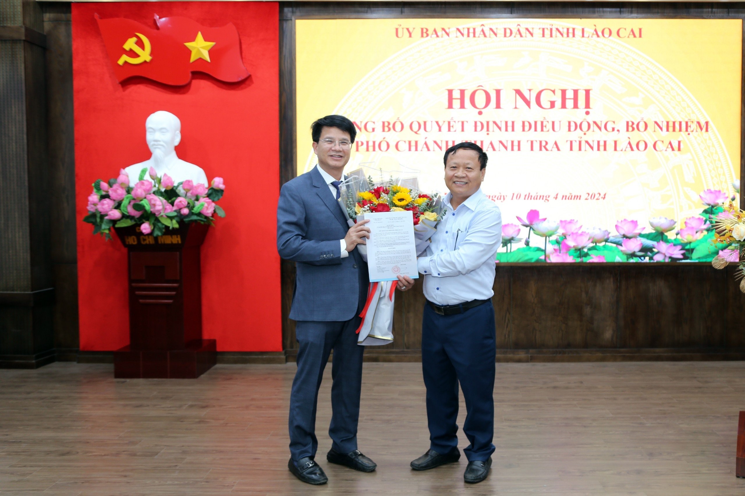 Bổ nhiệm Phó Chánh Thanh tra tỉnh Lào Cai