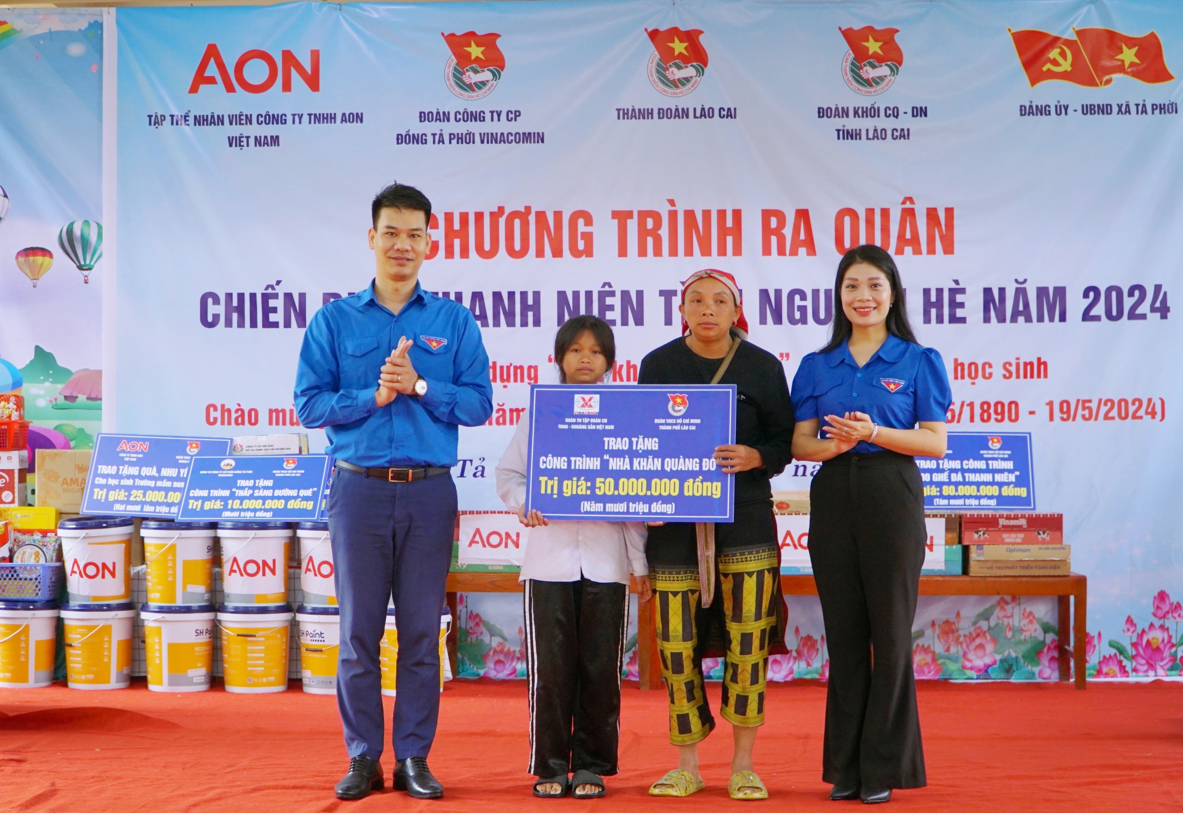Thành đoàn Lào Cai ra quân Chiến dịch thanh niên tình nguyện hè năm 2024