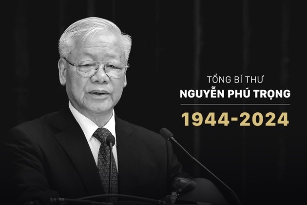 Tang lễ Tổng Bí thư Nguyễn Phú Trọng được tổ chức theo nghi thức Quốc tang