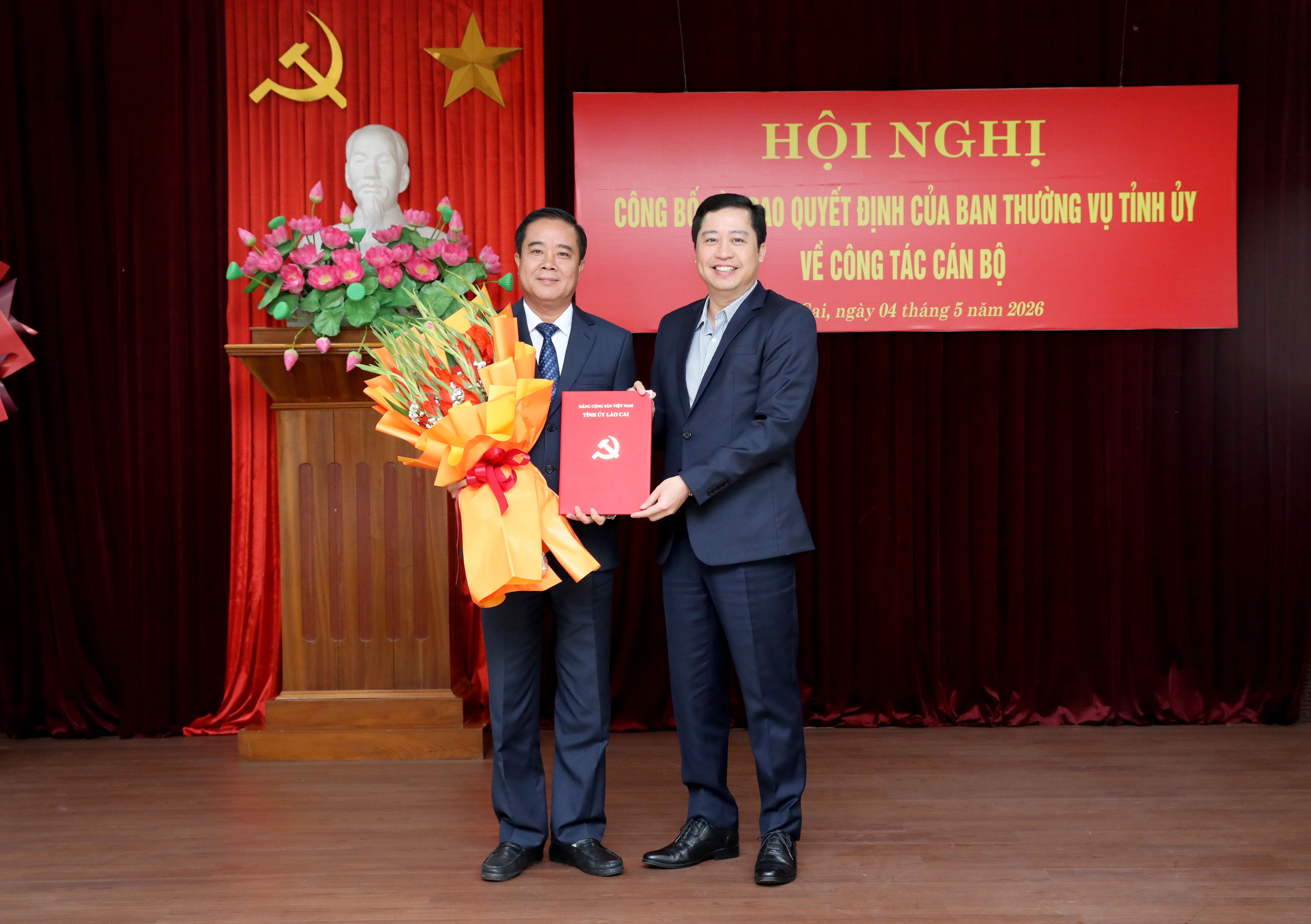 Đồng chí Phan Đăng Toàn được điều động, bổ nhiệm giữ chức Trưởng Ban Nội chính Tỉnh ủy Lào Cai
