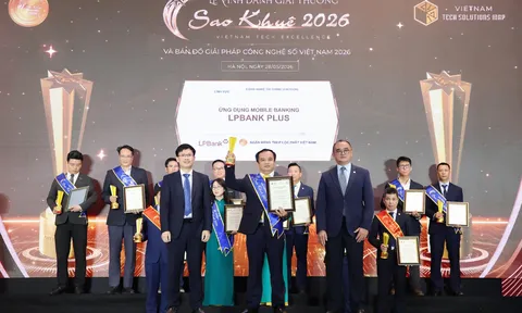 LPBank Plus thắng lớn tại Sao Khuê 2026, ghi danh trên Bản đồ Giải pháp Công nghệ số Việt Nam