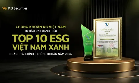 KBSV lần đầu được lọt vào Top 10 doanh nghiệp ESG Việt Nam Xanh