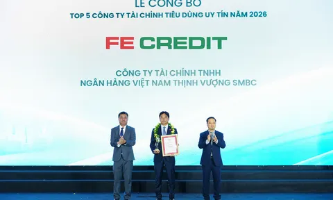 3 năm dẫn đầu “Top 5 Công ty Tài chính tiêu dùng uy tín”: Bảo chứng vị thế của FE CREDIT