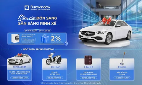 Chọn cửa cách nhiệt Eurowindow, đón ưu đãi “khủng” cuối năm