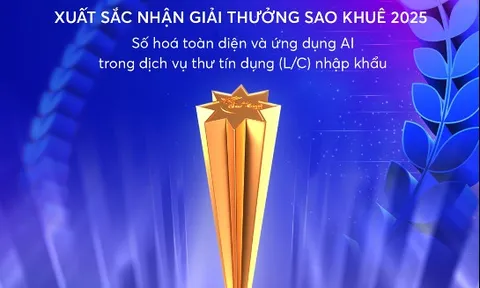 Giải pháp L/C online của BIZ MBBank được vinh danh tại Giải thưởng Sao Khuê 2025