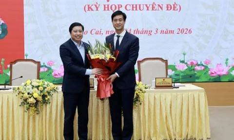 Ông Phan Trung Bá được bầu giữ chức Phó Chủ tịch UBND tỉnh Lào Cai