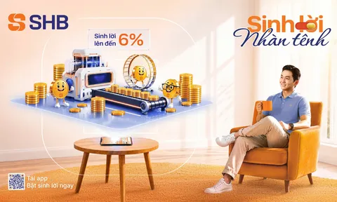 SHB SAHA ra mắt tính năng “Sinh lời nhàn tênh”: Tự động sinh lời tới 6%/năm