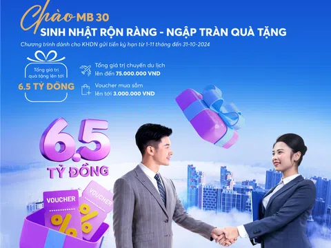 MB tri ân 30 năm đồng hành bền vững cùng doanh nghiệp Việt Nam