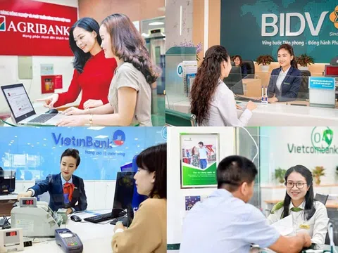 Hé lộ kết quả kinh doanh nhóm Big4 ngân hàng năm 2024