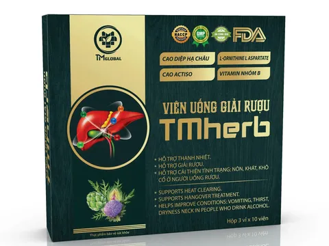 Viên uống giải rượu TMherb – giải pháp cho những buổi tiệc vui không mệt mỏi