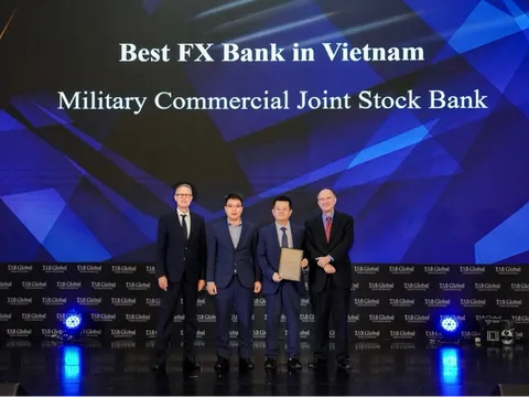 MB hai năm liên tiếp nhận danh hiệu “Ngân hàng ngoại hối tốt nhất Việt Nam” từ The Asian Banker