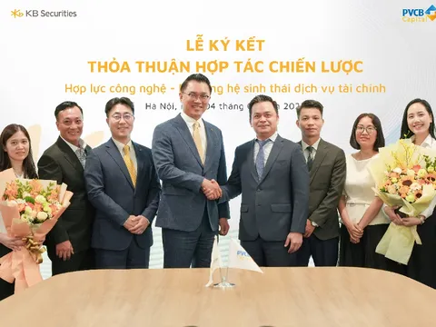 KBSV và PVCB Capital ký kết thỏa thuận hợp tác chiến lược: Hợp lực công nghệ - Mở rộng hệ sinh thái dịch vụ tài chính