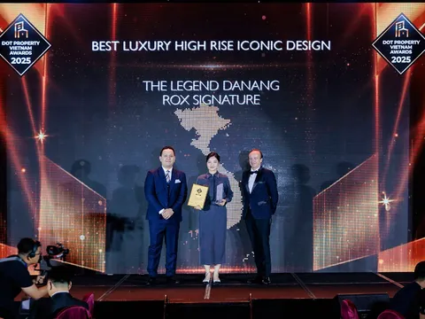 Thiết kế dự án The Legend Danang được vinh danh tại Dot Property Awards 2025