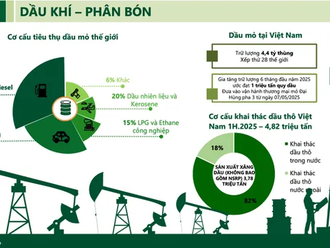 VCBS: Dầu khí và hóa chất dẫn sóng, thép - quặng sắt giảm tốc