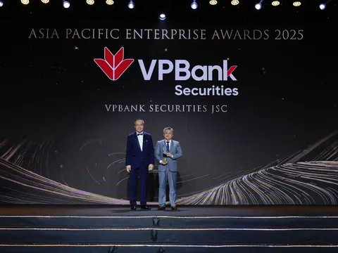 VPBankS nhận giải thưởng "Doanh nghiệp Xuất sắc châu Á 2025"