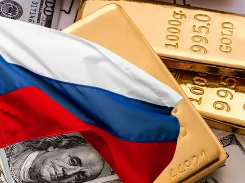 Nga phá kỷ lục dự trữ vàng