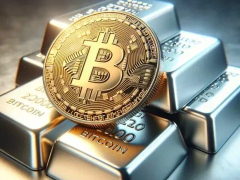 Bạc bỏ xa Bitcoin, quy mô vốn hóa gấp gần 3 lần