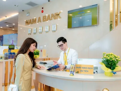 Nam A Bank chốt ngày thưởng hơn 343 triệu cổ phiếu cho cổ đông
