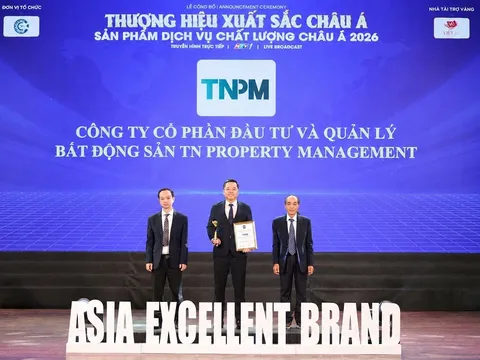 TNPM được vinh danh với Cúp Vàng Dịch vụ Chất lượng Châu Á - Thái Bình Dương 2026