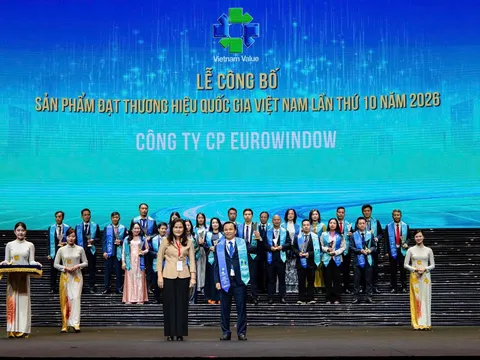 Vì sao Eurowindow nhiều năm liền được công nhận Thương hiệu Quốc gia?