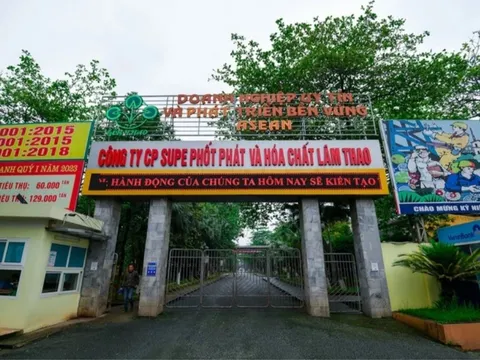 Supe Lâm Thao lãi sau thuế 9 tháng giảm hơn 53%, chi phí lãi vay tăng gần 69%