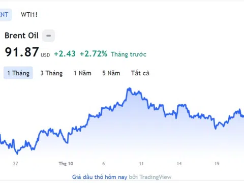 Giá xăng dầu hôm nay 24/10: Cập nhật giá xăng dầu trong nước, quốc tế